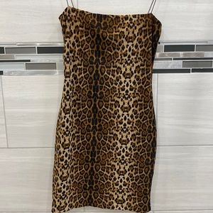 Leopard Print Mini dress MESHKI